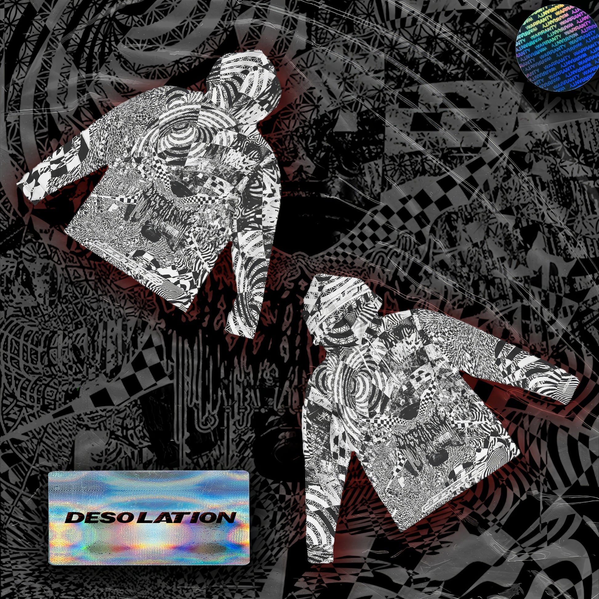 DESOLATION AOP HOODIE hoodie by DISSOVERSE — view 3