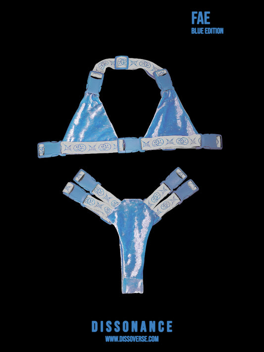 FAE: BLUE EDITION (made to order) lingerie by DISSOVERSE