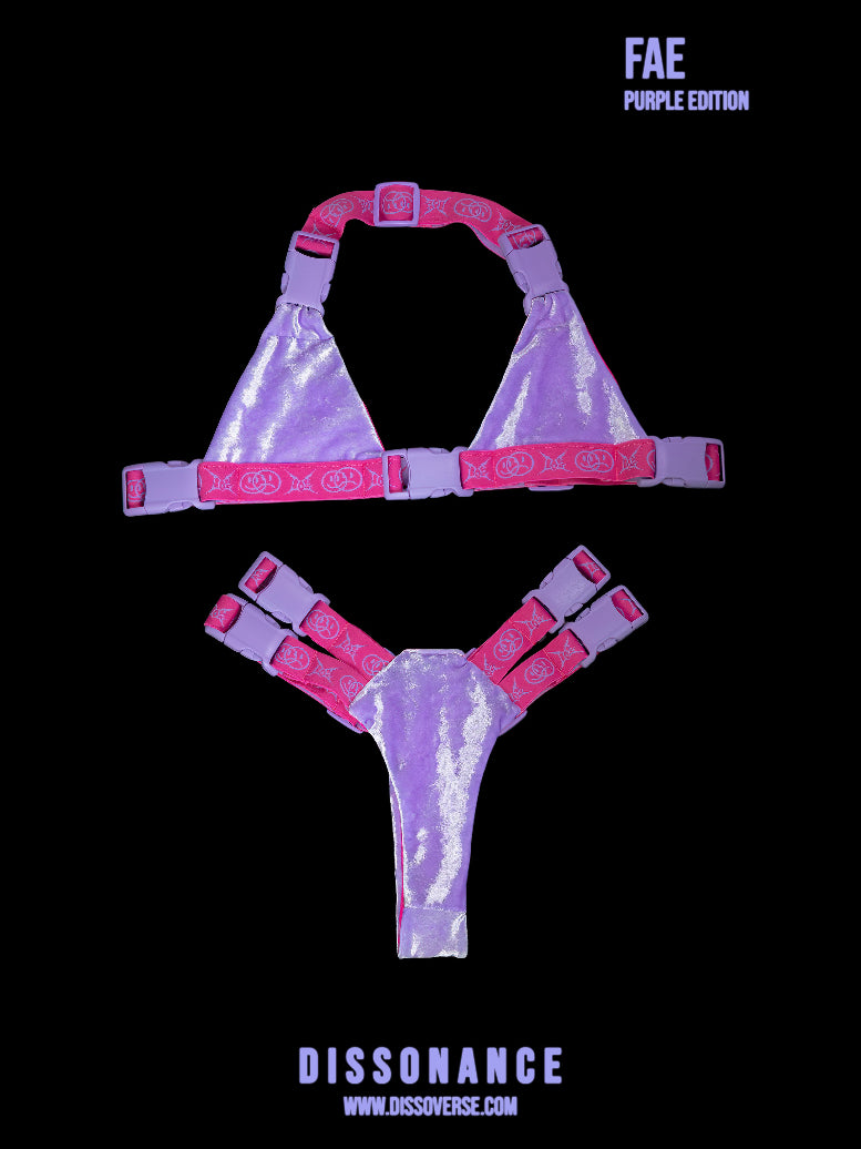 FAE: PURPLE EDITION (made to order) lingerie by DISSOVERSE