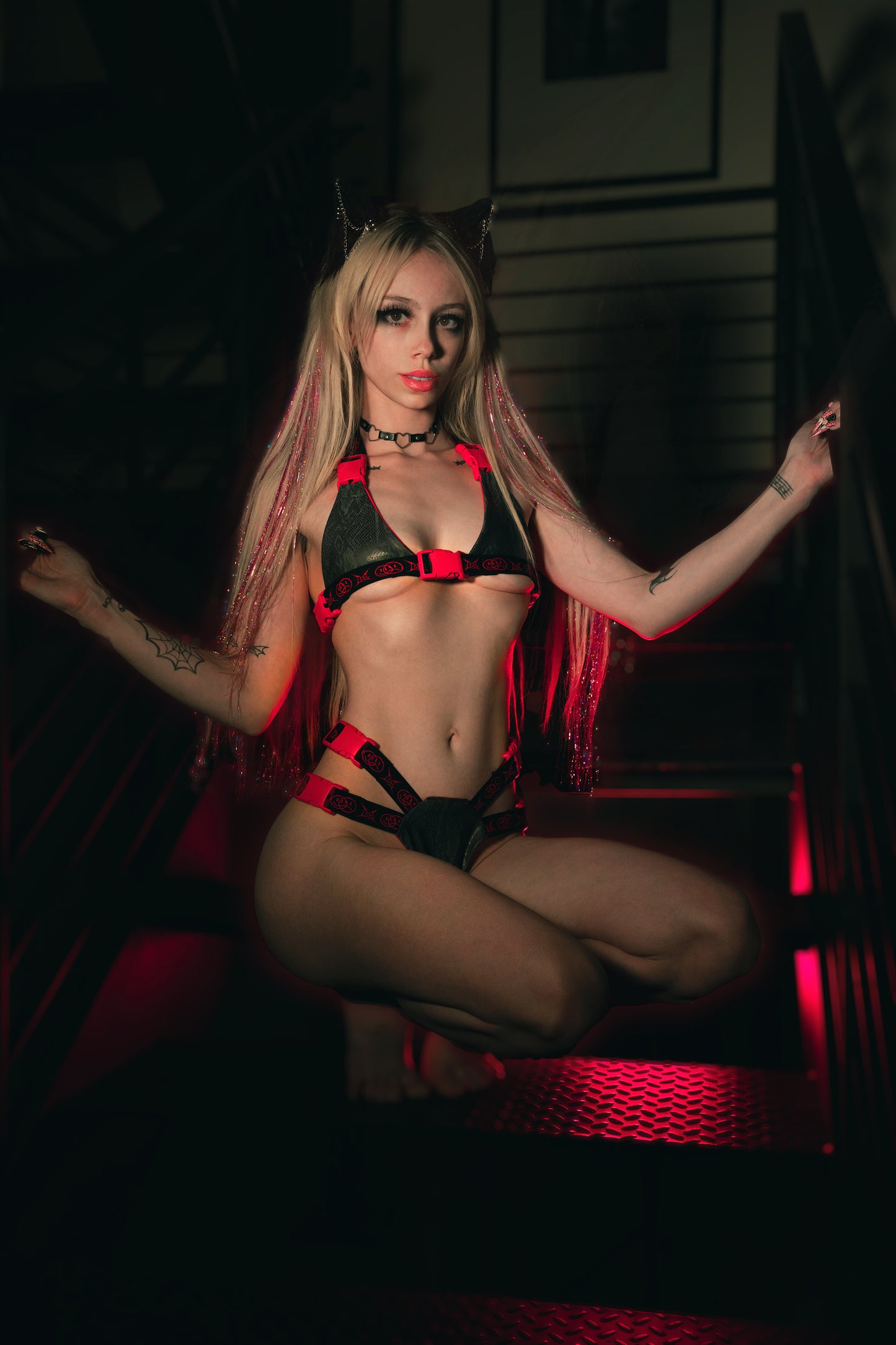 KOBRA - GREY (ready to ship) lingerie by DISSOVERSE — view 3