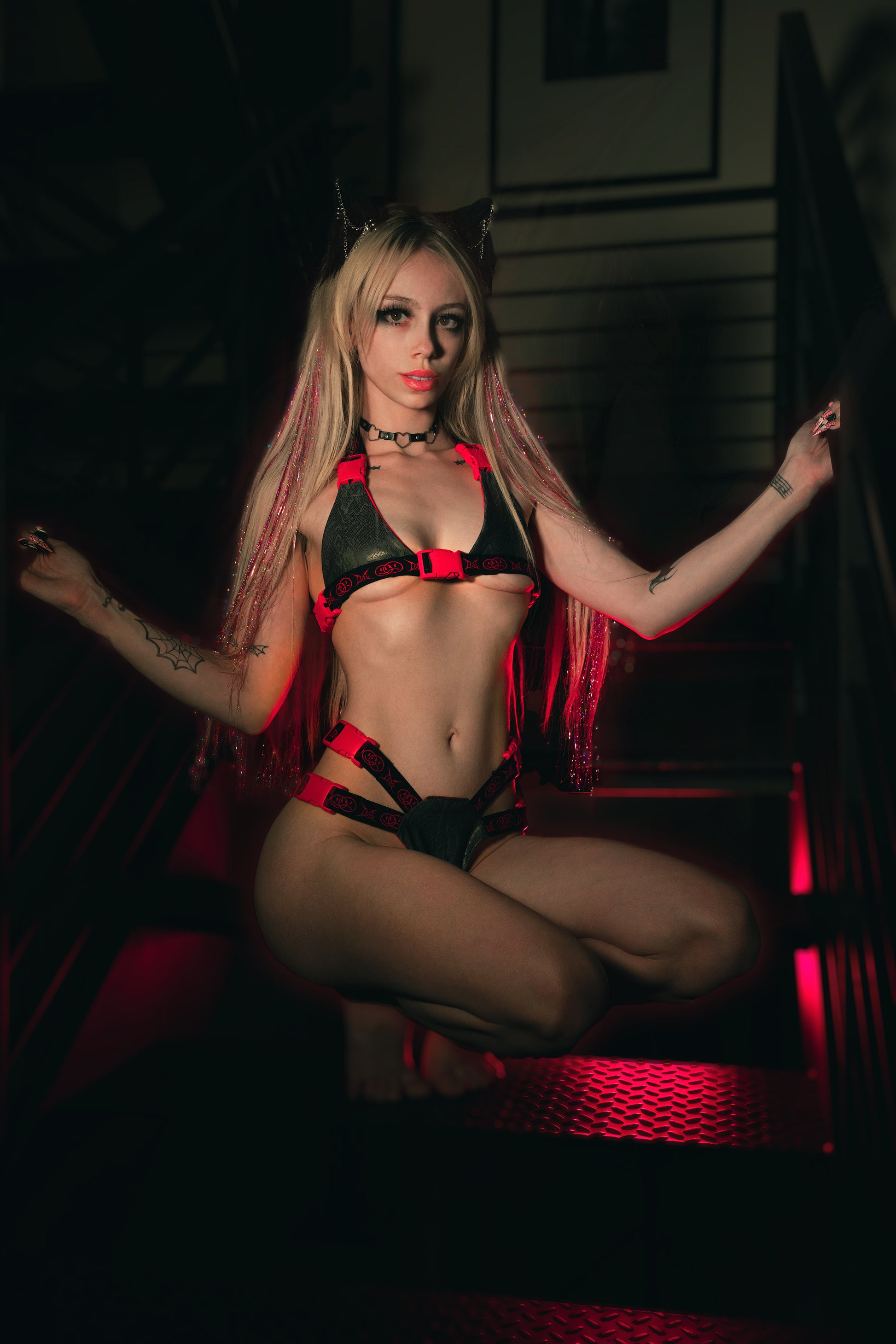 KOBRA - GREY (ready to ship) lingerie by DISSOVERSE — view 3