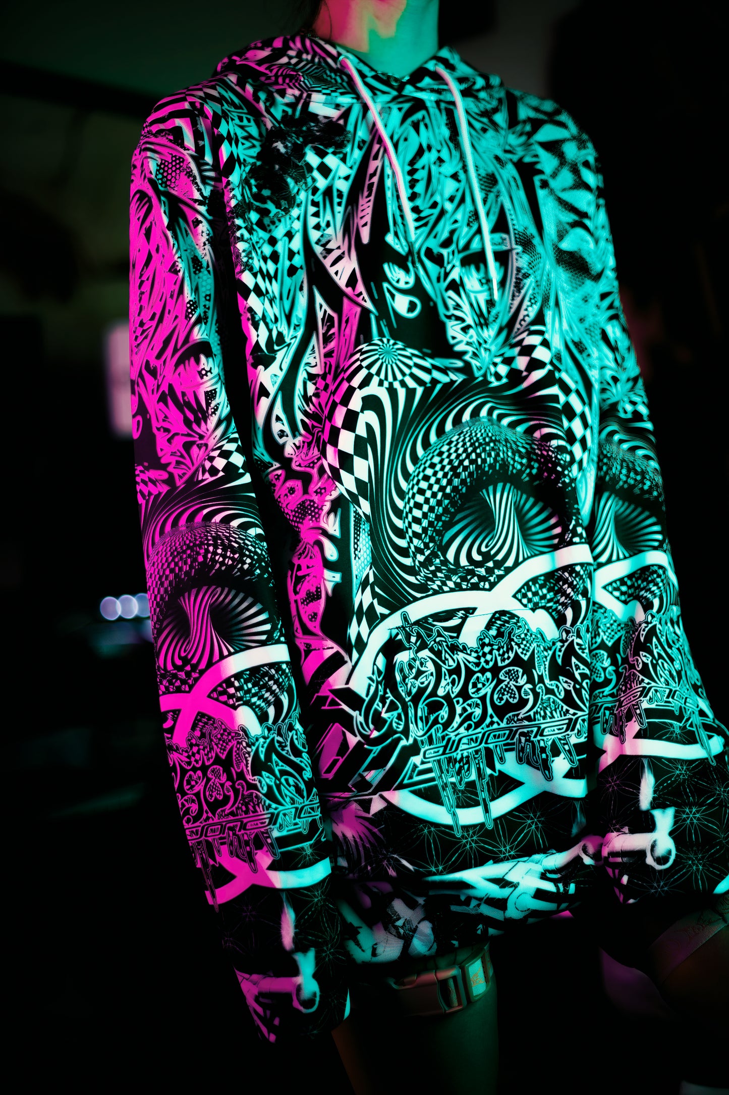 PSYOPS AOP HOODIE hoodie by DISSOVERSE — view 3