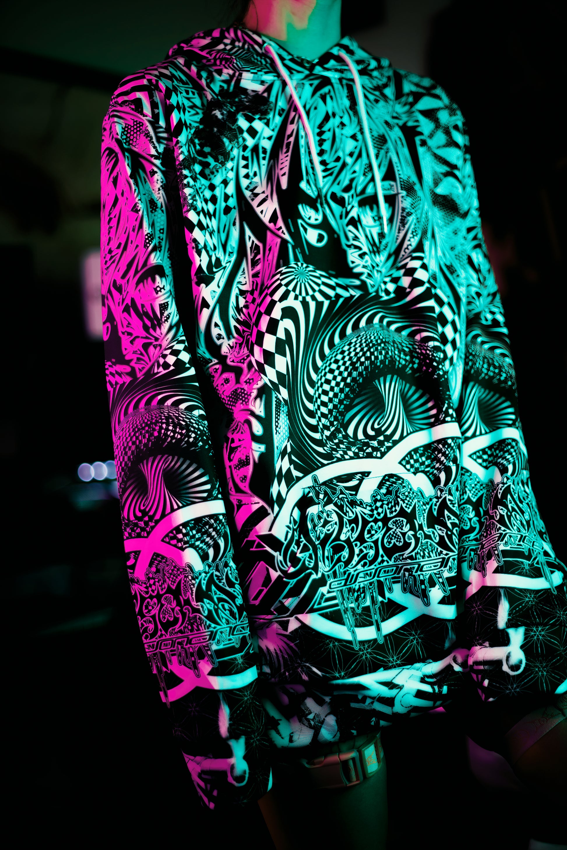 PSYOPS AOP HOODIE hoodie by DISSOVERSE — view 3