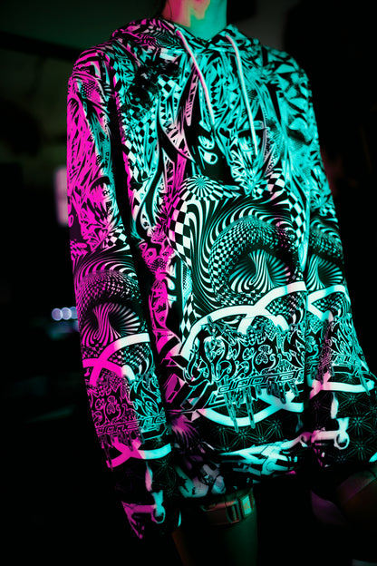 PSYOPS AOP HOODIE hoodie by DISSOVERSE — view 3