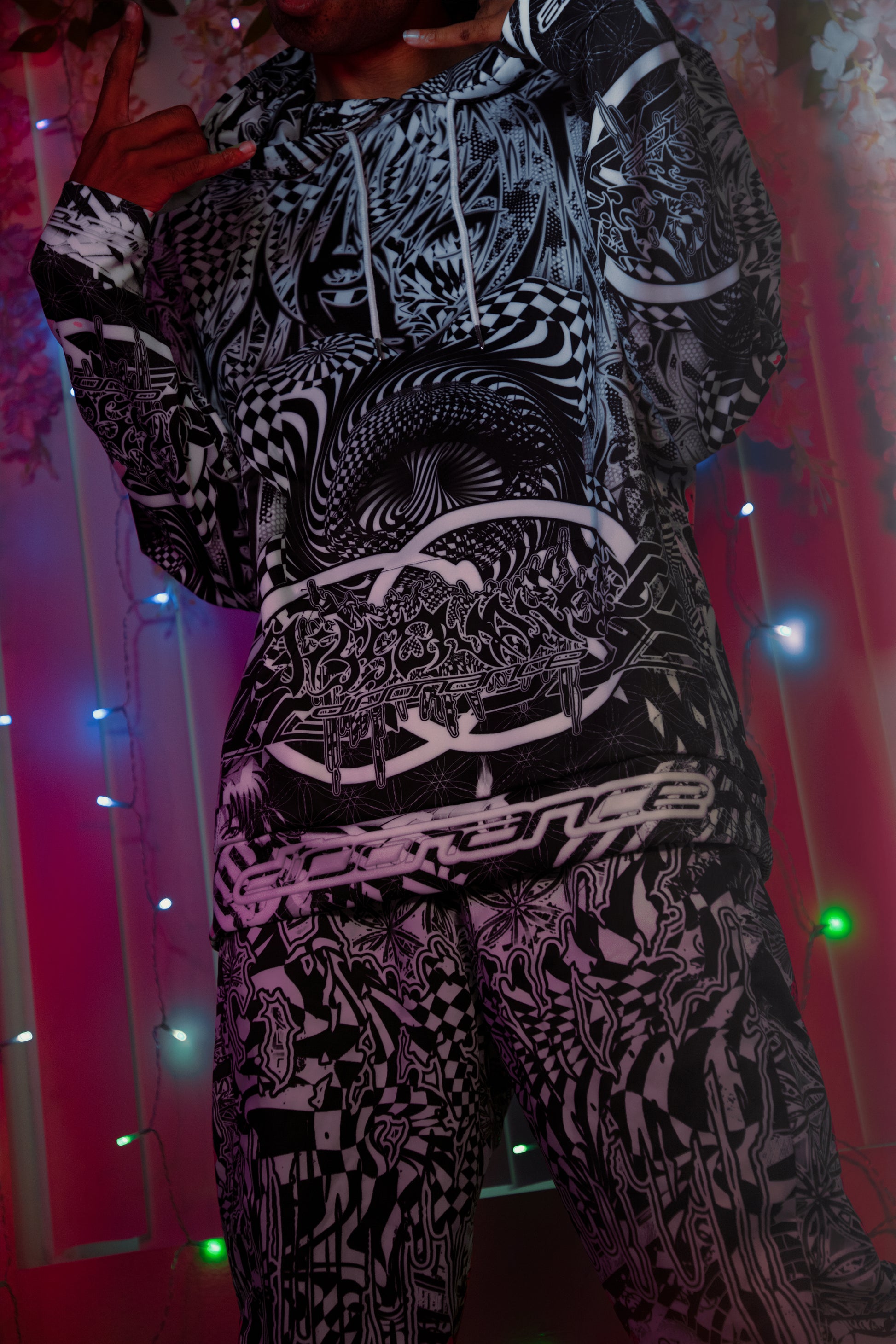 PSYOPS AOP HOODIE hoodie by DISSOVERSE — view 2