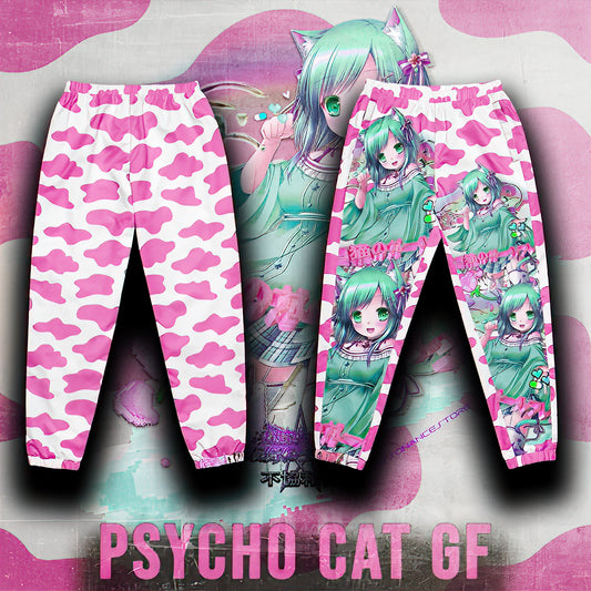 PSYCHO CAT GF UNISEX TRACK PANTS